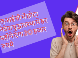 Big Update LIC: Small investment in LIC will give 20 thousand rupees every month in old age, check update immediately