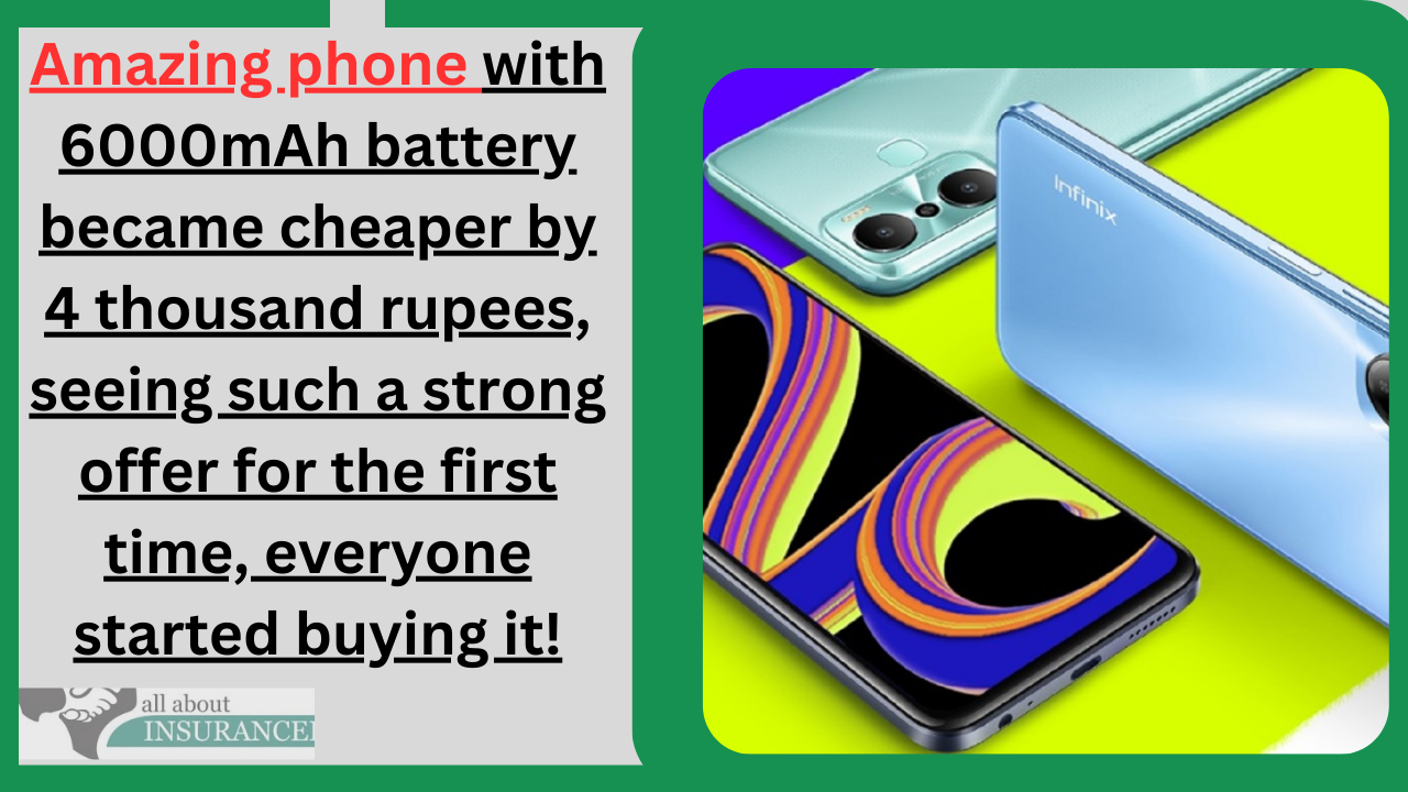 Amazing phone with 6000mAh battery became cheaper by 4 thousand rupees, seeing such a strong offer for the first time, everyone started buying it! Amazing phone with 6000mAh battery became cheaper by 4 thousand rupees, seeing such a strong offer for the first time, everyone started buying it!
