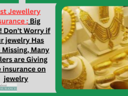 Best Jewellery Insurance : Big News! Don't Worry if Your jewelry Has Gone Missing, Many jewelers are Giving Free insurance on jewelry